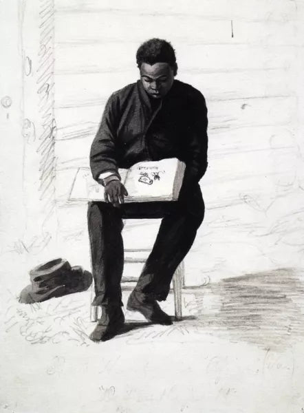Boy and Book