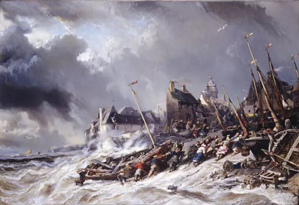Hurricane Before Saint Malo