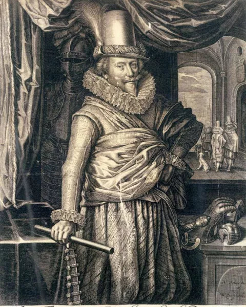 Portrait of Frederick Hendrick, Prince of Orange-Nassau