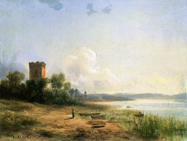 View of the Lake Trasimeno
