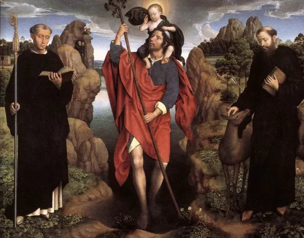 Triptych of the Family Moreel Central Panel