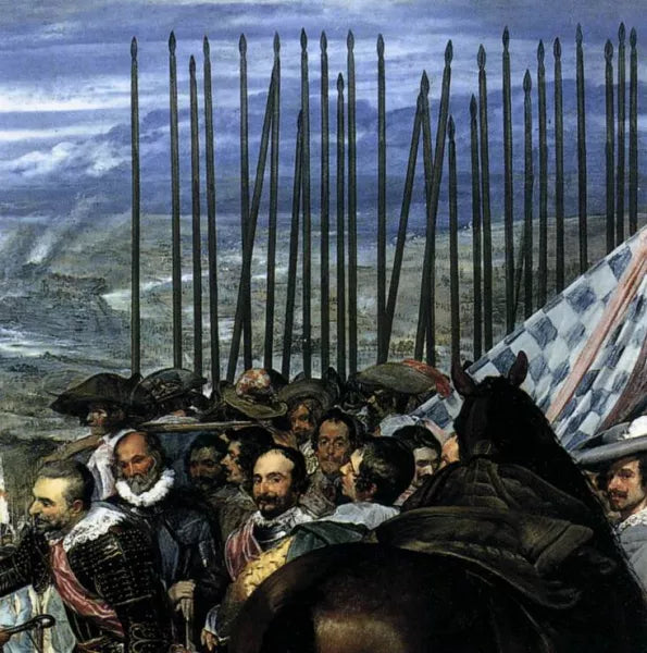The Surrender of Breda Detail