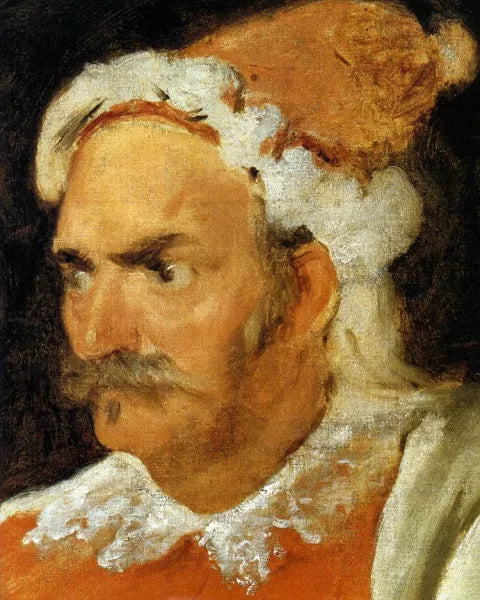The Buffoon Don Cristobal de Castaneda y Pernia Detail