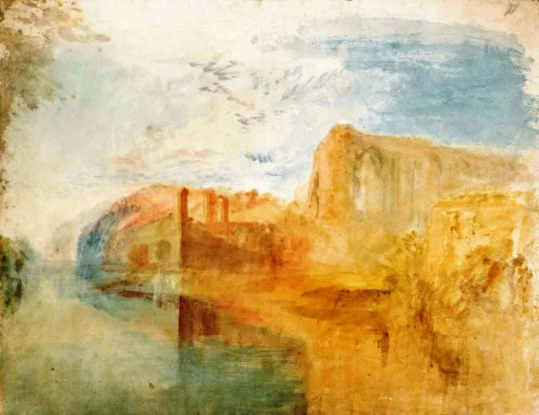St Agatha's Abbey, Easby, Yorkshire, Colour Study