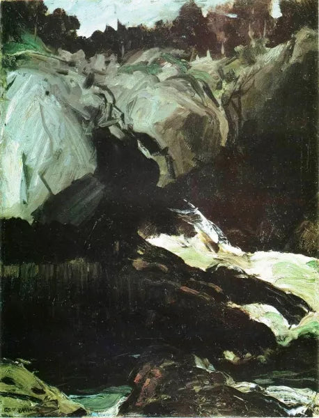 Gorge and Sea