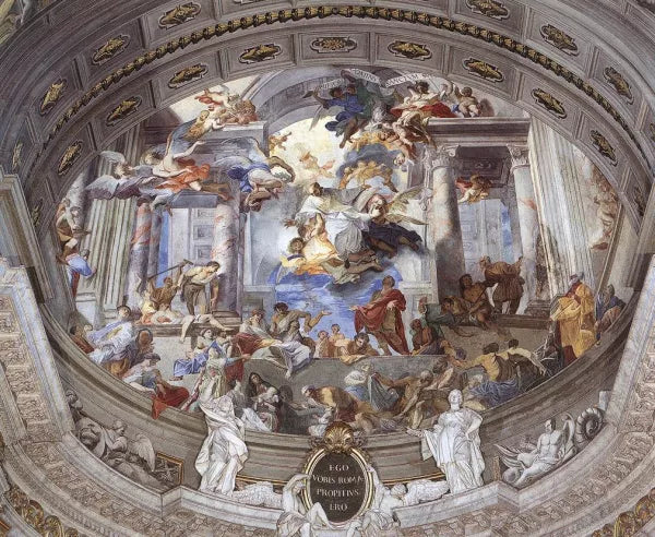 Allegory of the Jesuits' Missionary Work (detail)
