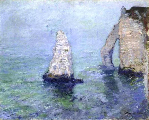The Rock Needle and Port d'Aval, Etretat