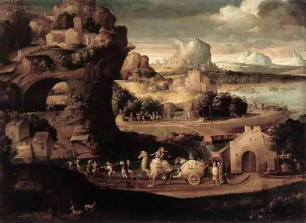 Landscape with Magicians