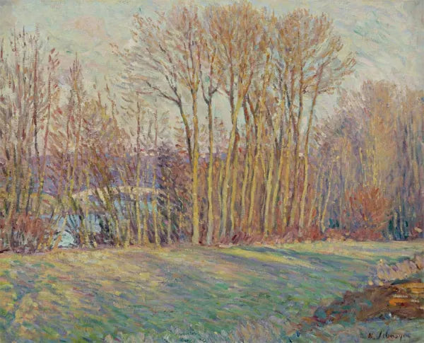 Poplars in Eragny