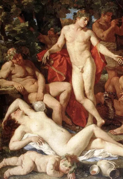 Midas and Bacchus Detail