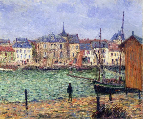 The Port of Pornic, High Tide