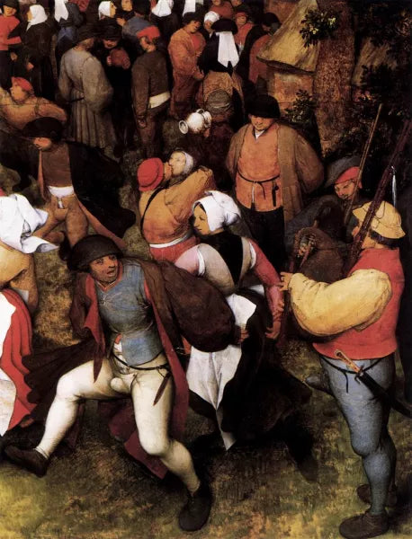 Wedding Dance in the Open Air Detail