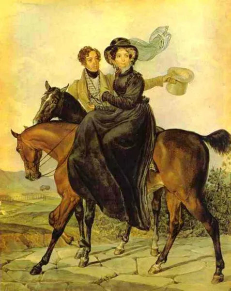 Portrait of K. A. and M. Ya. Narishkin