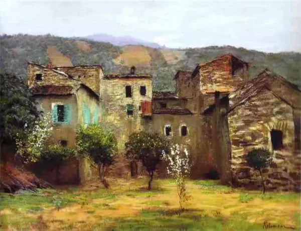 In the Vicinity of Bordiguera, in the North of Italy