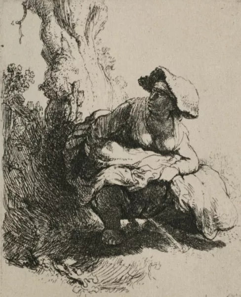 Woman Beneath a Tree