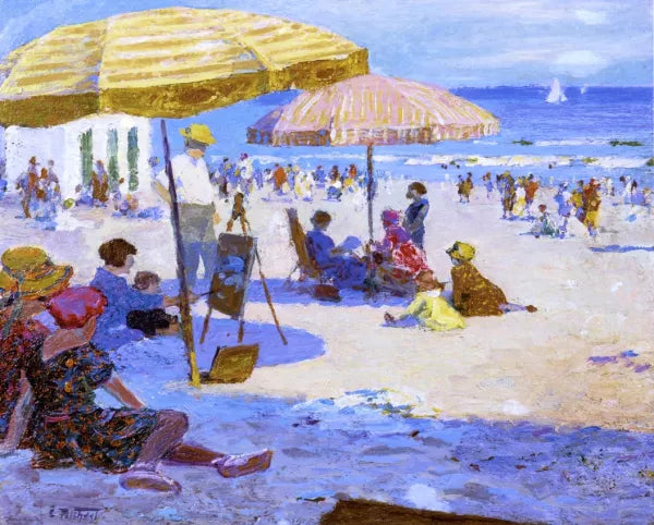 Umbrellas and the Sun