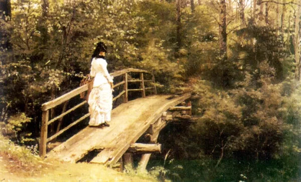 On a Bridge in Abramtsevo