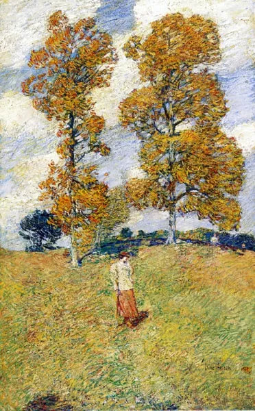 The Two Hickory Trees also known as Golf Player