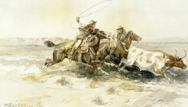 Bronk in a Cow Camp