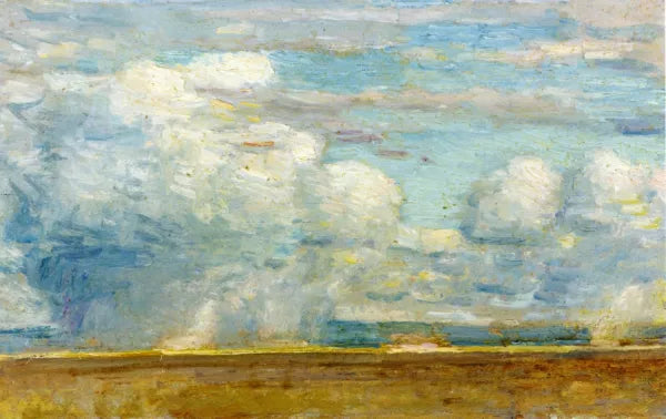 Rain Clouds Over Oregon Desert