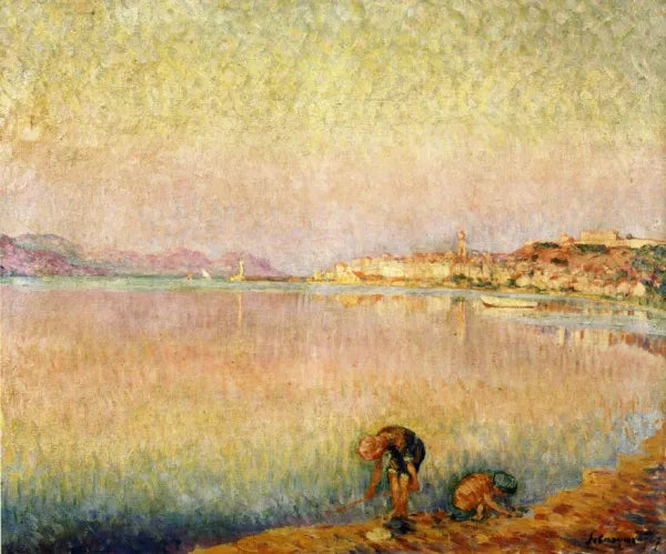 Two Children by the Water