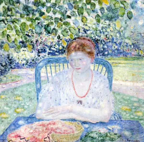 Sewing in the Garden