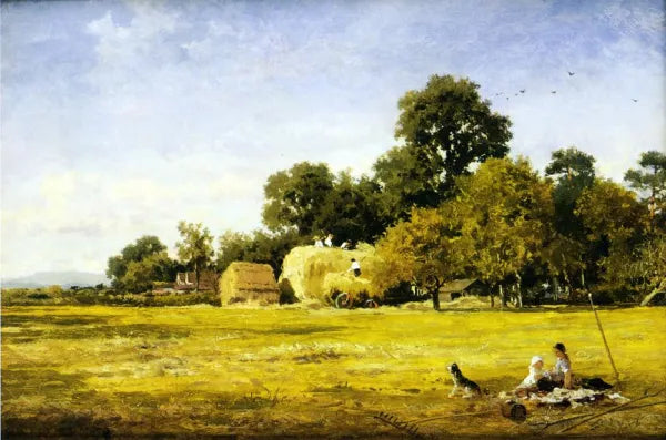 Making a Hay Rick, Whittington