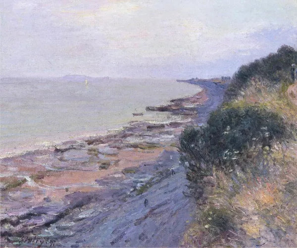 Cliffs at Penarth, Evening, Low Tide