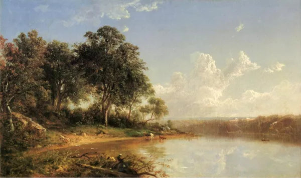 Afternoon Along the Banks of a River