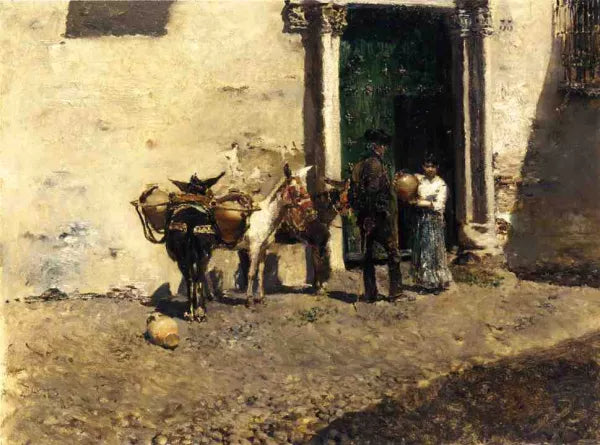 A Spanish Water Carrier Toledo
