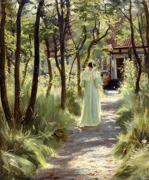 Marie in the Garden