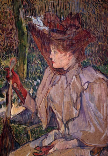 Woman with Gloves also known as Honorine Platzer