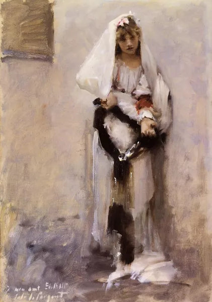 A Parisian Beggar Girl also Known as Spanish Beggar Girl