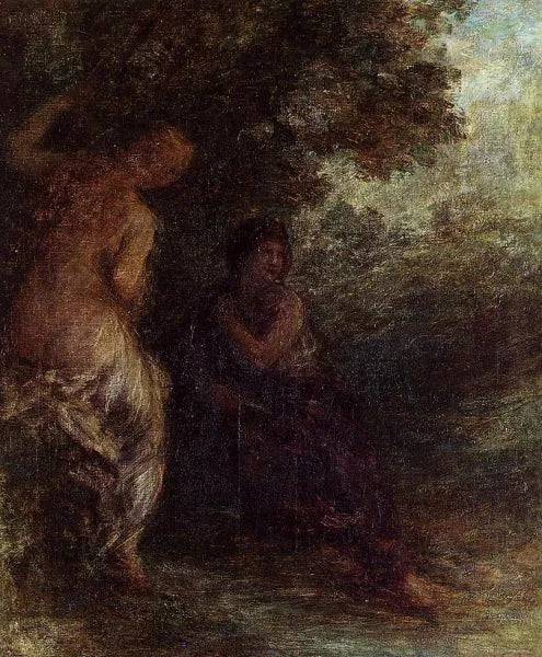 Two Bathers also known as The Surprise