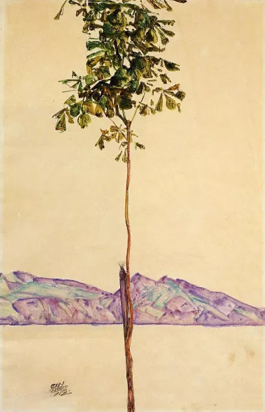 Little Tree also known as Chestnut Tree at Lake Constance