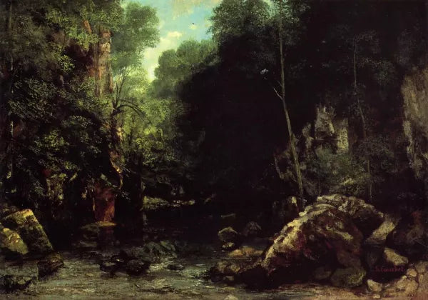 The Shaded Stream also known as The Stream of the Puits Noire