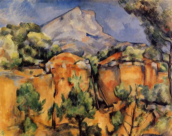 Mont Sainte-Victoire Seen from the Bibemus Quarry