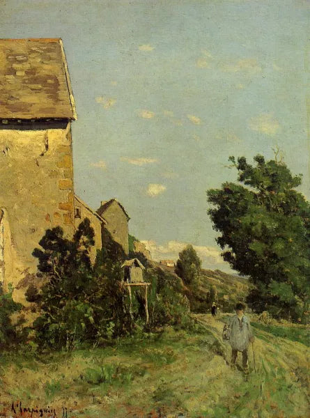 Path Through a Normandy Village