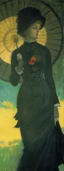 Mrs. Newton with a Parasol
