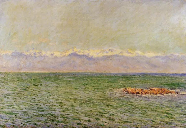 The Sea and the Alps also known as The Mediterranean at Antibes
