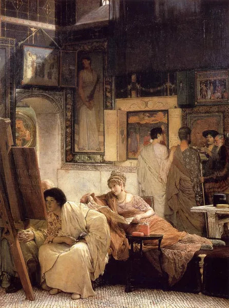 A Picture Gallery also known as Benjamin Constant