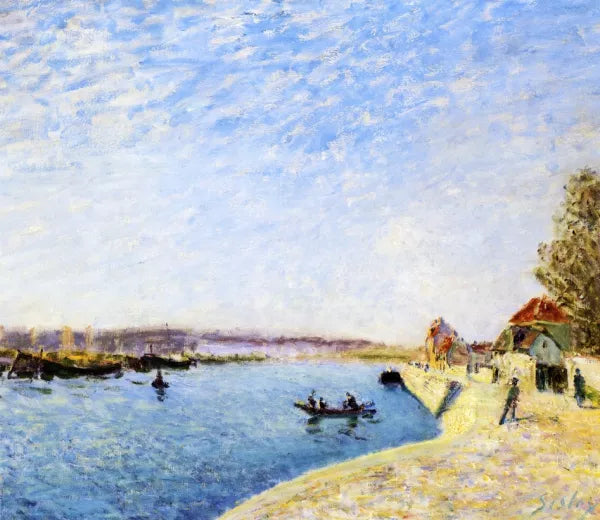Saint-Mammes and the Banks of the Loing
