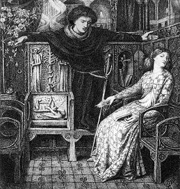 Hamlet and Ophelia