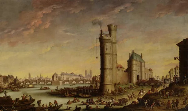 View of Tour de Nesle The Pont Neuf and the Isle de la Cite