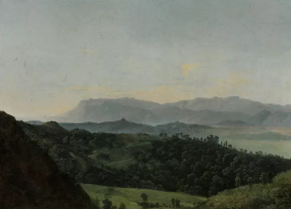 Extensive Mountainous Landscape
