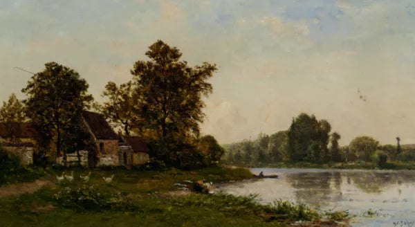 Washerwomen by the River