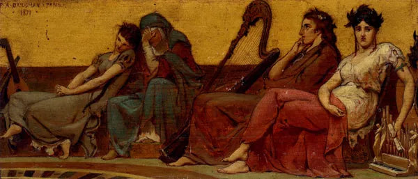 Design for the Decoration of an Aeolian Harp