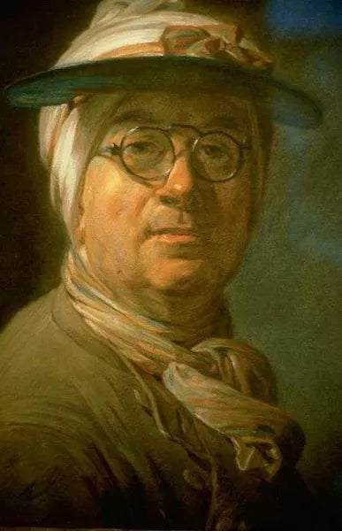 Self Portrait with an Eye-shade