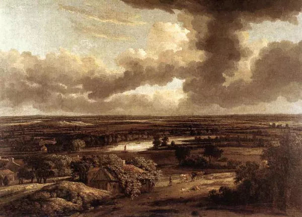 Dutch Landscape Viewed from the Dunes