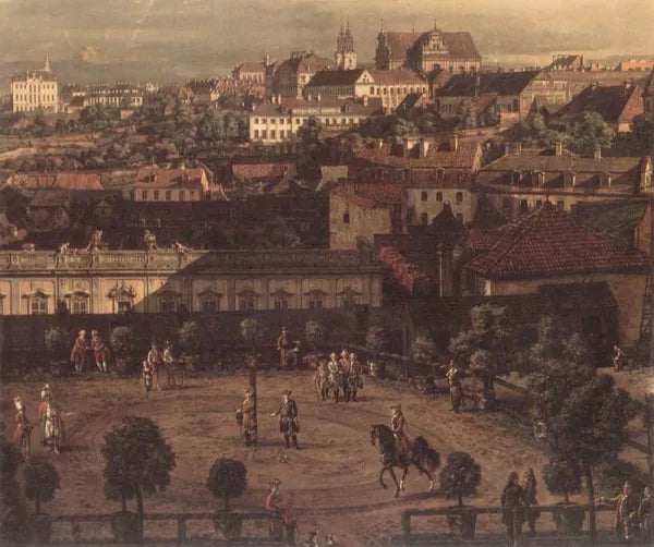 View of Warsaw from the Royal Palace Detail